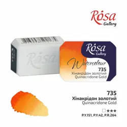 Akvarelové barvy Rosa 2,5ml 735 quinacridone gold